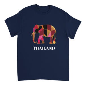 Sacred Thai Elephant Shirt | Artistic Thailand Gift | Cultural Symbol Tee