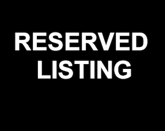 Reserved for Morgan R