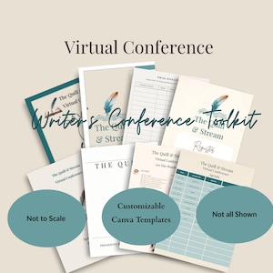 Virtual Conference Toolkit, Event Planning Templates & Checklists, Online Event Tools, Online Workshops Tools, Virtual Author Con Tools