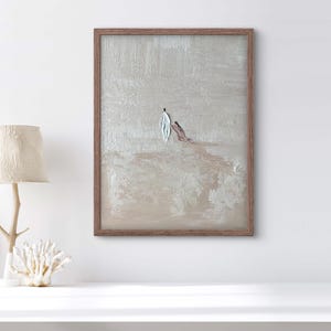 Woman Touches Jesus Print: Minimalist Bible Art (Digital Download