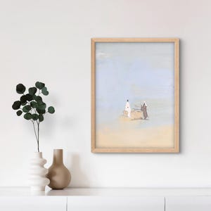 Samaritaanse vrouw bij de bron: christelijk-minimalistische lijntekeningen (digitale download)