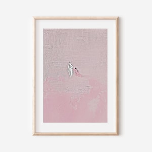 Woman Touches Jesus Print: Minimalist Bible Art (Digital Download)