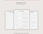 2026 ADHD Planner, ADHD Digital Planner, Goodnotes Planner, Remarkable 2 , Daily Weekly Monthly Planner, Productivity, Self Care Planner