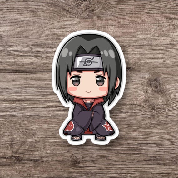 Itachi Uchiha Sticker | Anime Decal, Naruto Fan Art