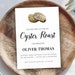 Printable Oyster Roast Party Invitation, Oyster Roast Birthday ...