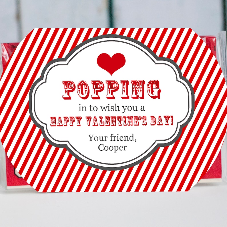 Free Popcorn Sleeve Printables