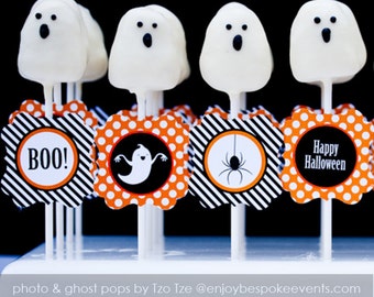 Druckbare Halloween Cupcake Kreise sofort verfügbar