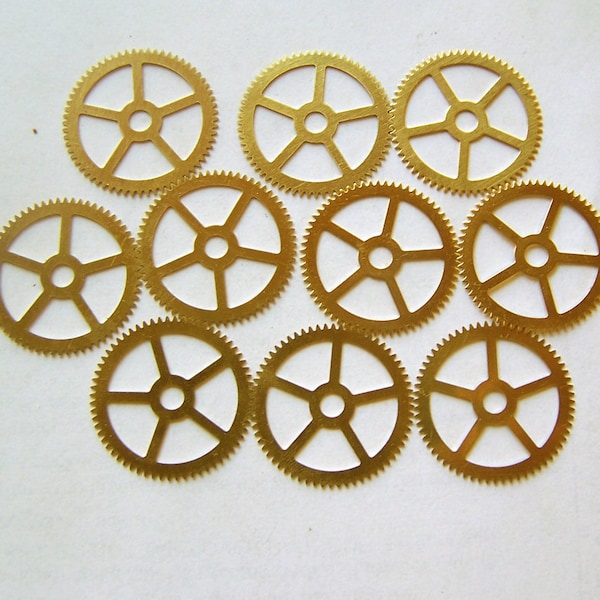 Clock Watch Gears Etsy