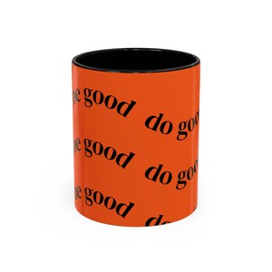 Taza de café inspiradora / Taza &quot;Haz el bien&quot; para vibras positivas / Regalo perfecto para cumpleaños, festividades o autocuidado