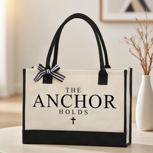 Gepersonaliseerde draagtas bijbel, cadeau voor christelijke vrouw, religieus verjaardagscadeau, aangepaste kerktas, grote boekentas schrift, doopcadeau