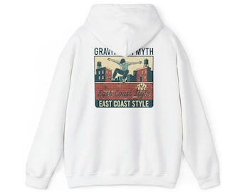 East Coast Skate Graphic Hoodie | Skater Style Pullover