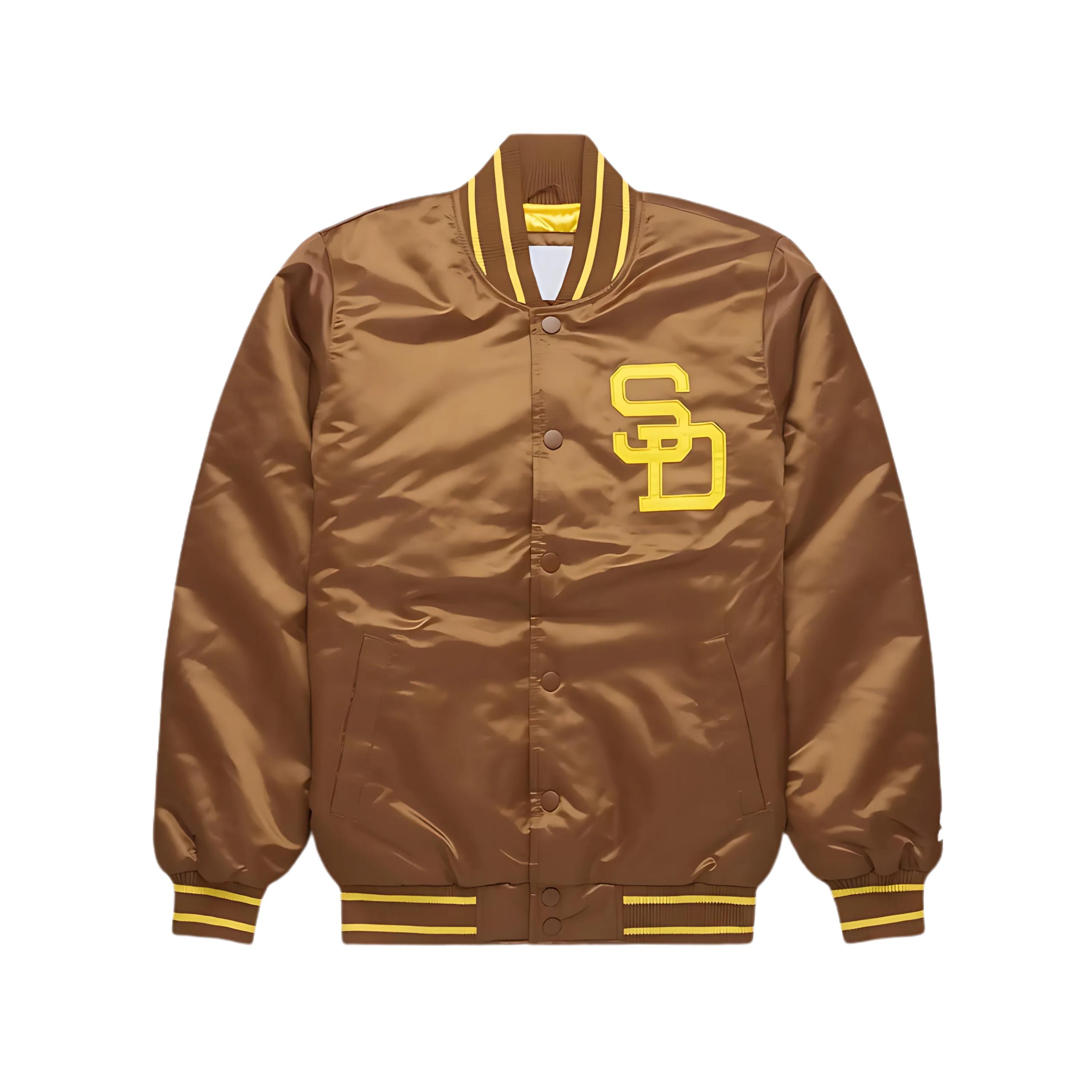 Discover San Dieego Team Paadres Baseball Jacket, Major League Baseball Fan Jacket