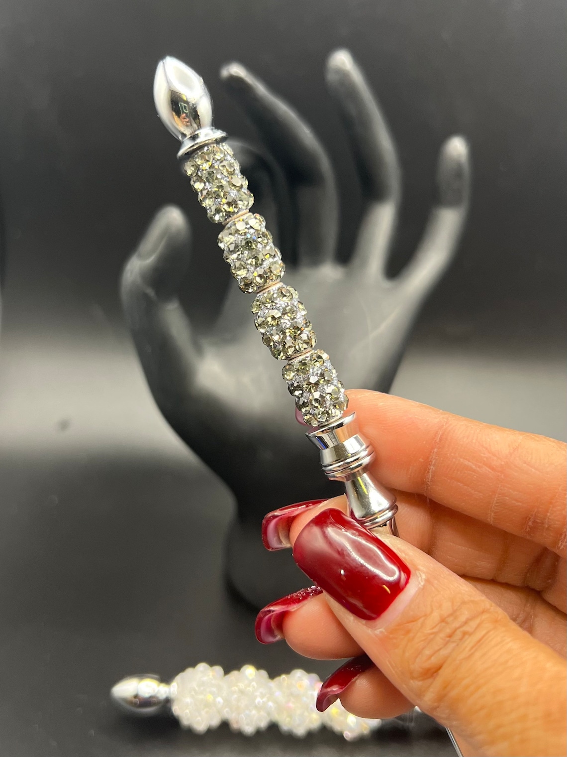 Bling Beaded Letter Opener - Desk Accessory Christmas Gift, Black ...