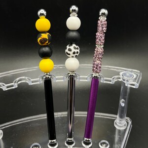 Handmade stylus, computer accessories, bling tools, handmade bling, tablet accessories, smart phone, computer bling, cow print, sunflower