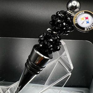 Handmade Wine Bottle Toppers, Wine Stoppers, Bling Bar Ware, Hostess ...