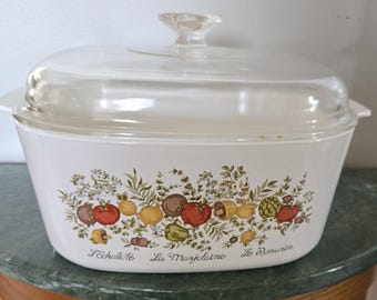 Vintage Corning Ware Spice of Life Casserole Dishes – Choose Your Piece / Combine Shipping
