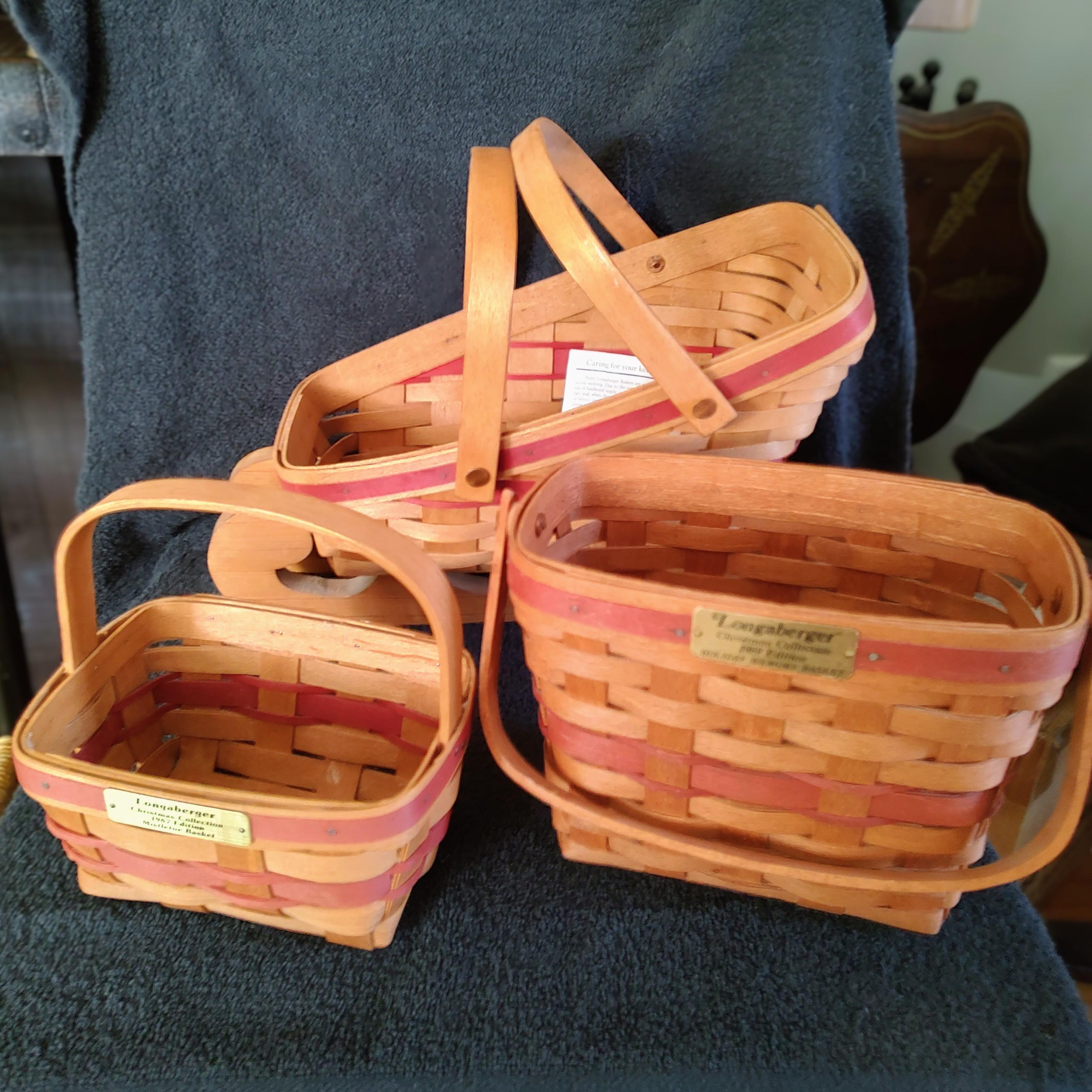 1989 Longaberger Basket - Etsy