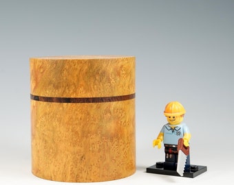 Gempol burr & imbuya wooden box, wood turning, Christmas day gifts, fromthetree