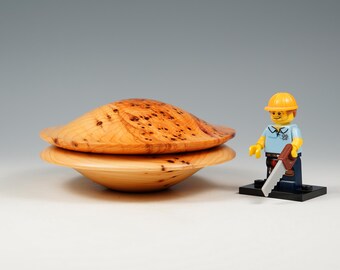 Yew wooden box, wood turning, gifts for dad, fromthetree