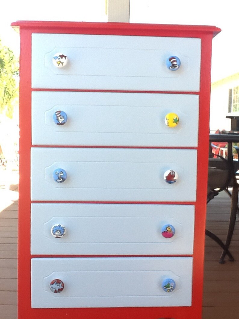 Dr Seuss Dresser Knobs Etsy