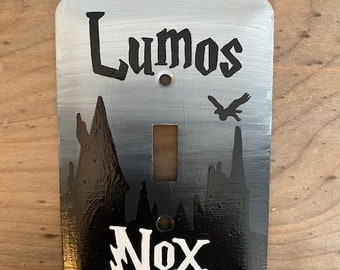 Harry Potter Lumos Nox Switch Plate