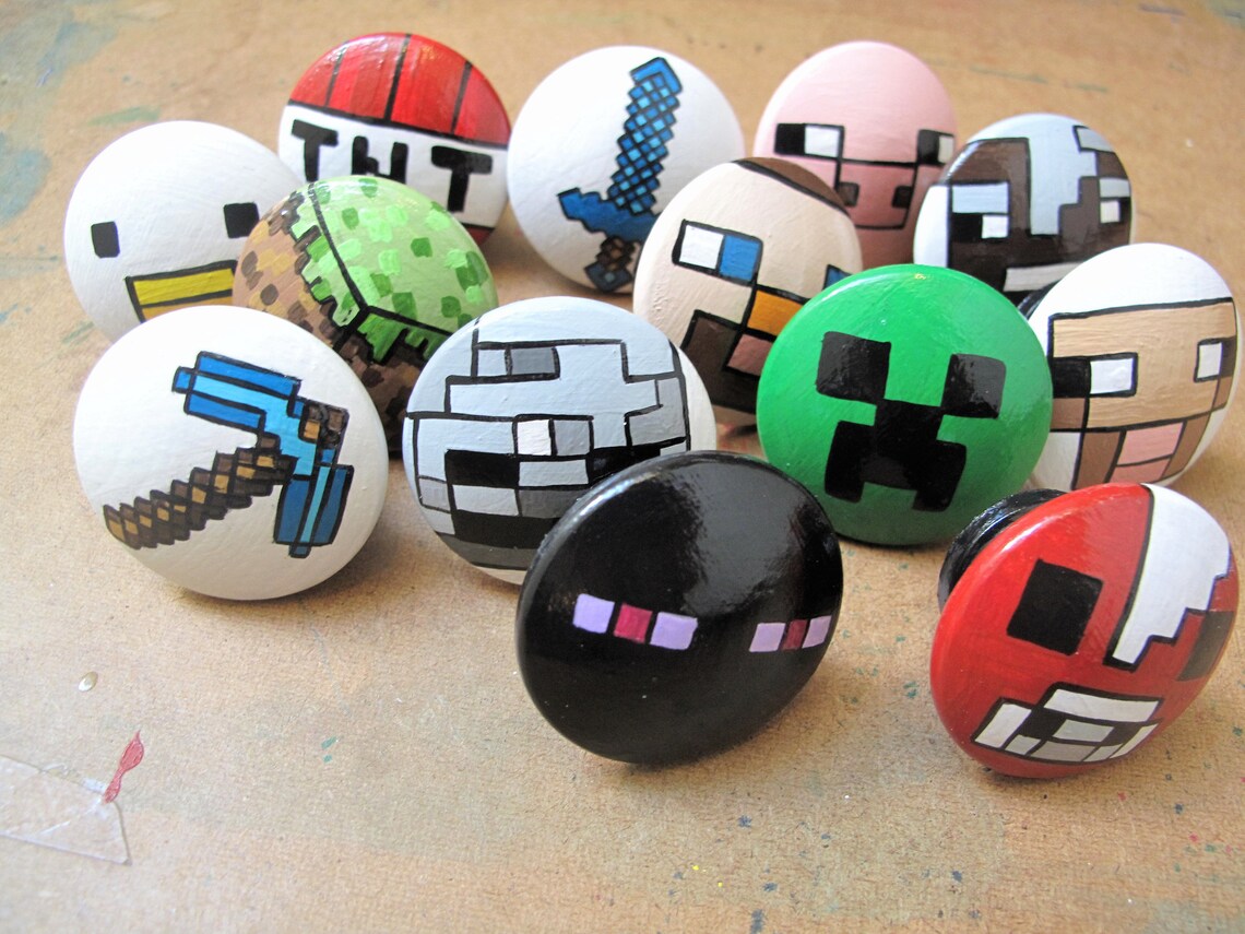Customized Video Game Dresser Knobs Nursery Knobs Kids Room Etsy