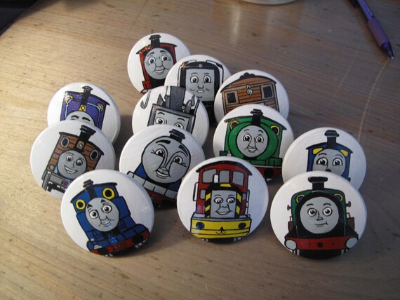 Thomas The Train And Friends Dresser Knob Etsy