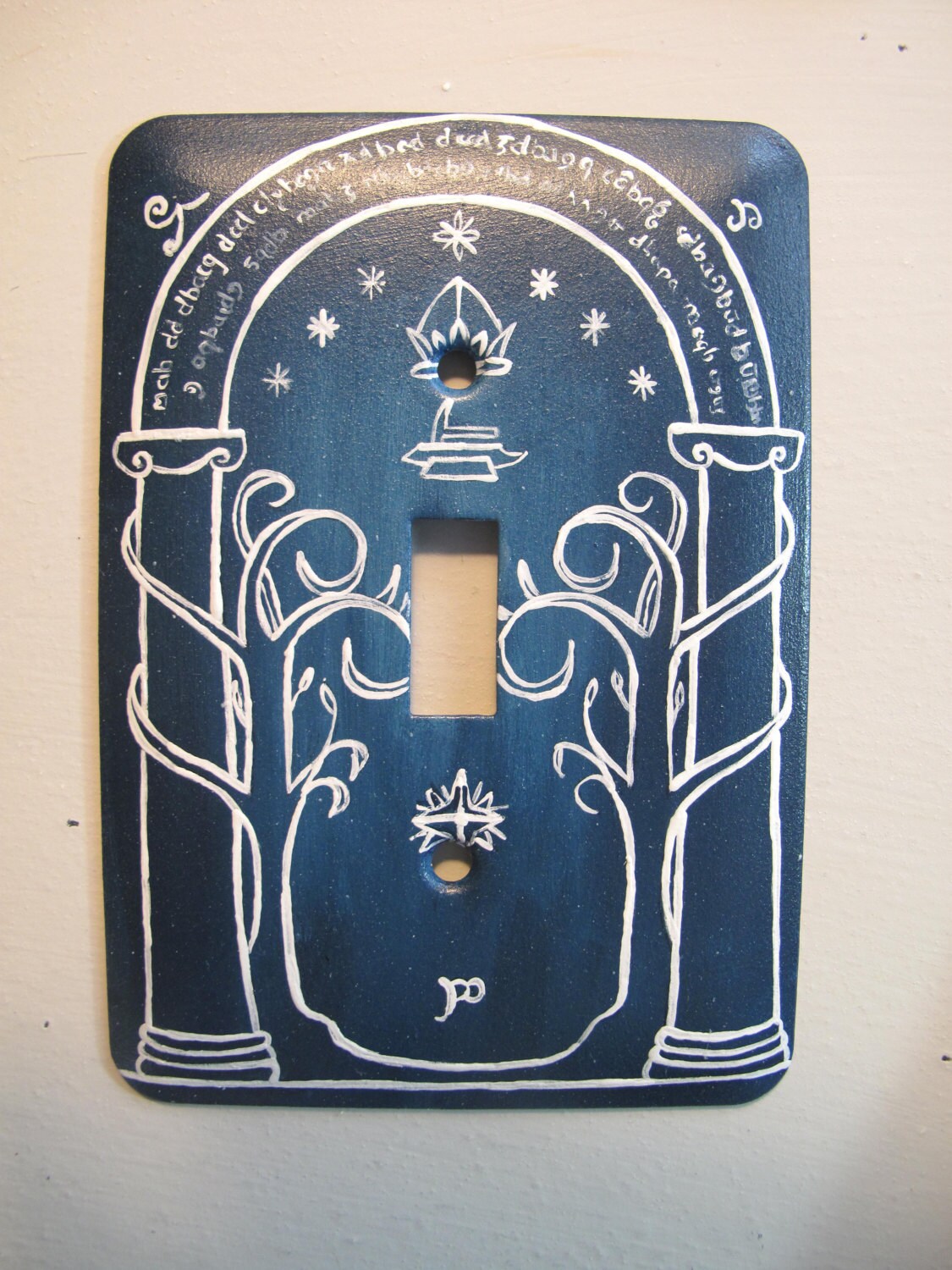 Lord of the Rings Doors of Durin Switch Plate