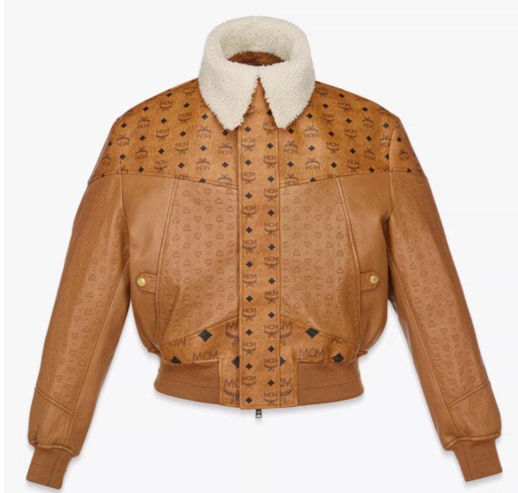 Mcm Leather Jacket - Etsy