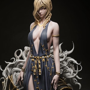 Queen Marika NSFW/SFW 1/6 3D-harsfiguur – zeer gedetailleerd handgeschilderd verzamelfiguur +18 cadeau – cadeau voor hem – figuur volwassen