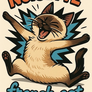 cat illustration personalized cat portrait kawaii cat drawing digital cat art cat lover gift cute cat poster illustration