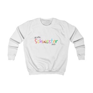 Children&#39;s sweater big sister