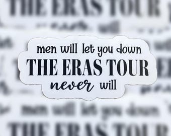 The Eras Tour sticker | waterproof | pop culture