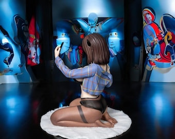 Mocha Jiang Anime Girl Figure – 1/6 Scale PVC Collectible Statue