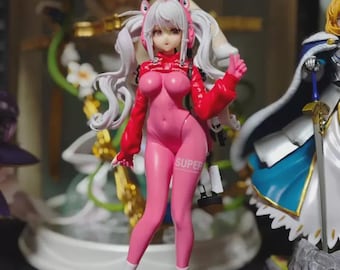 Nikke Goddess of Victory Alice Figurine, Anime PVC Statue, 25cm