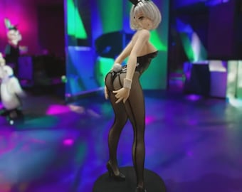 Zuo Shaokui Bunny Girl Figure – 1/4 Scale Anime Model | Handmade Collectible Ornament