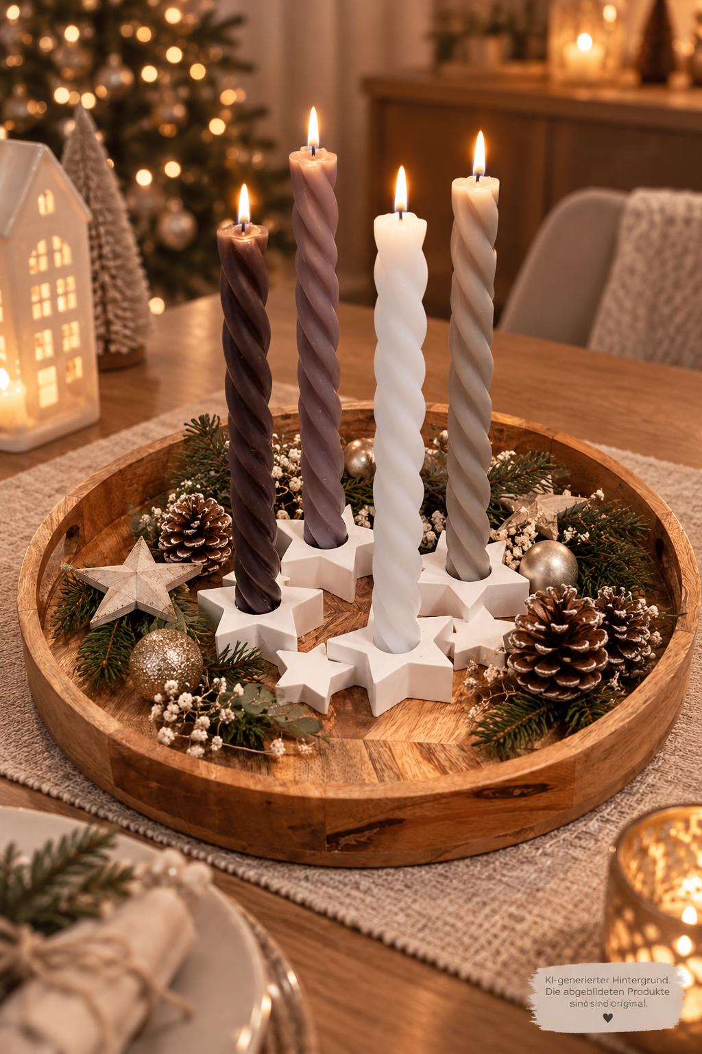 Adventskranz mal anders