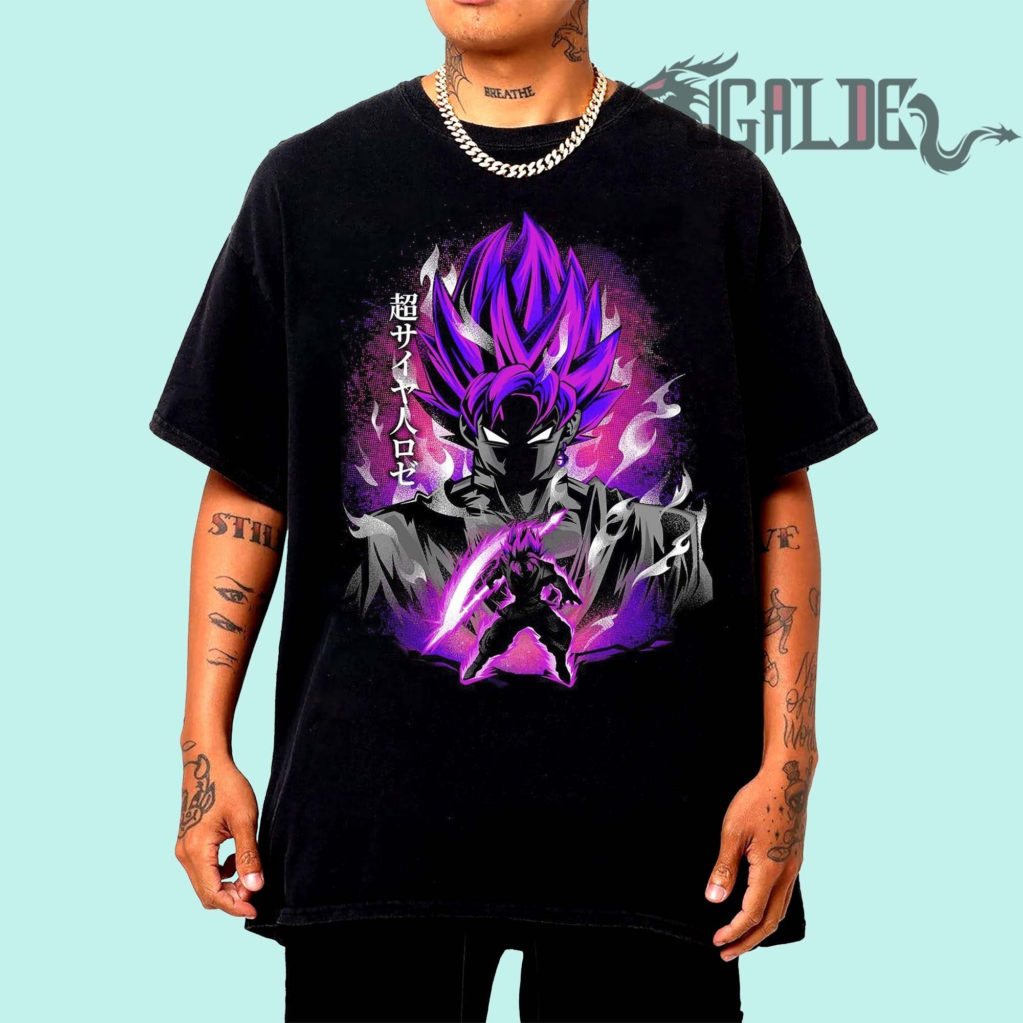 DBZ Goku Black Vintage Shirt, Super Saiyan T Shirt