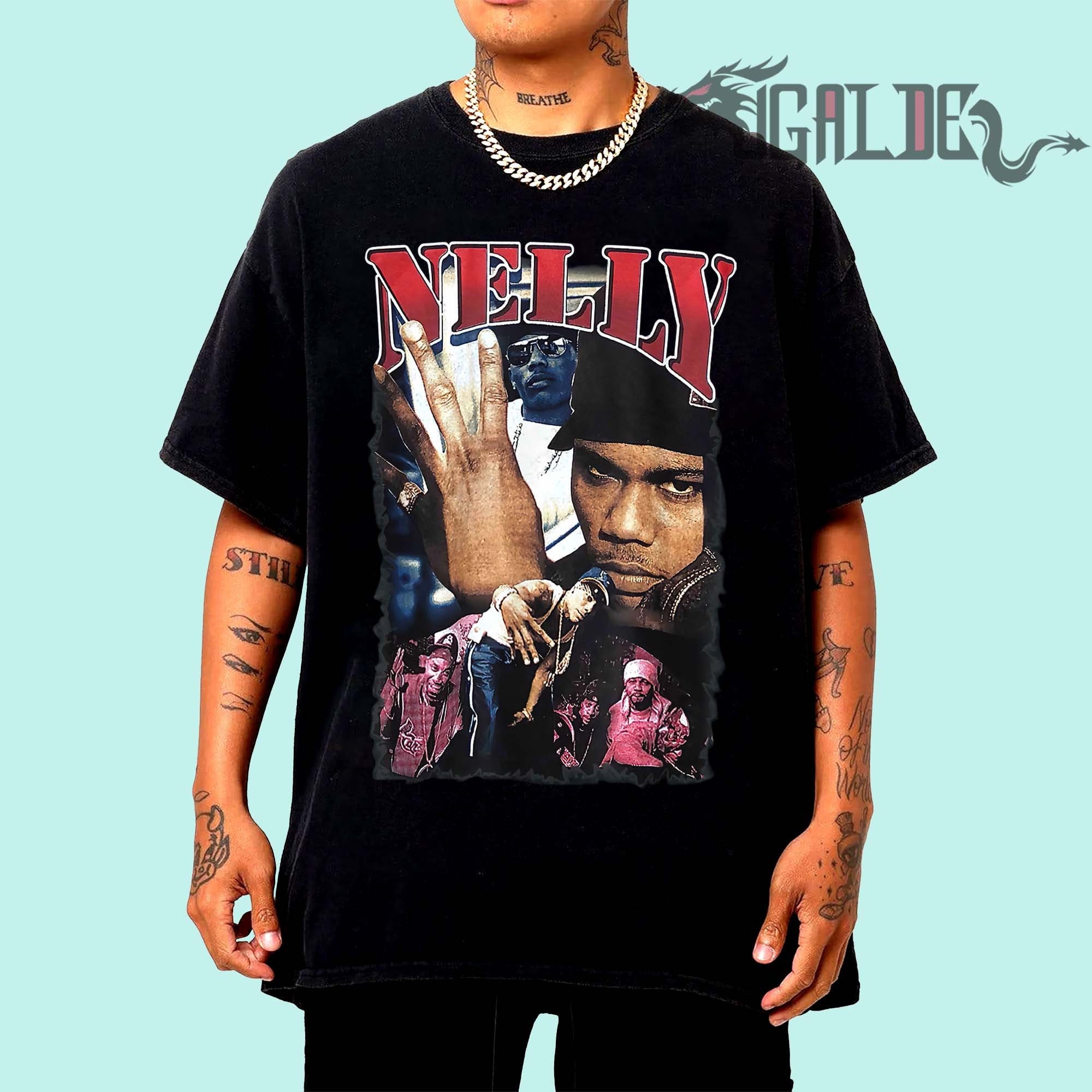 Discover Nelly 90s Vintage T-Shirt, Nellyville Shirt, Cornell Iral Haynes Jr, Ride Wit Me Nelly Shirt