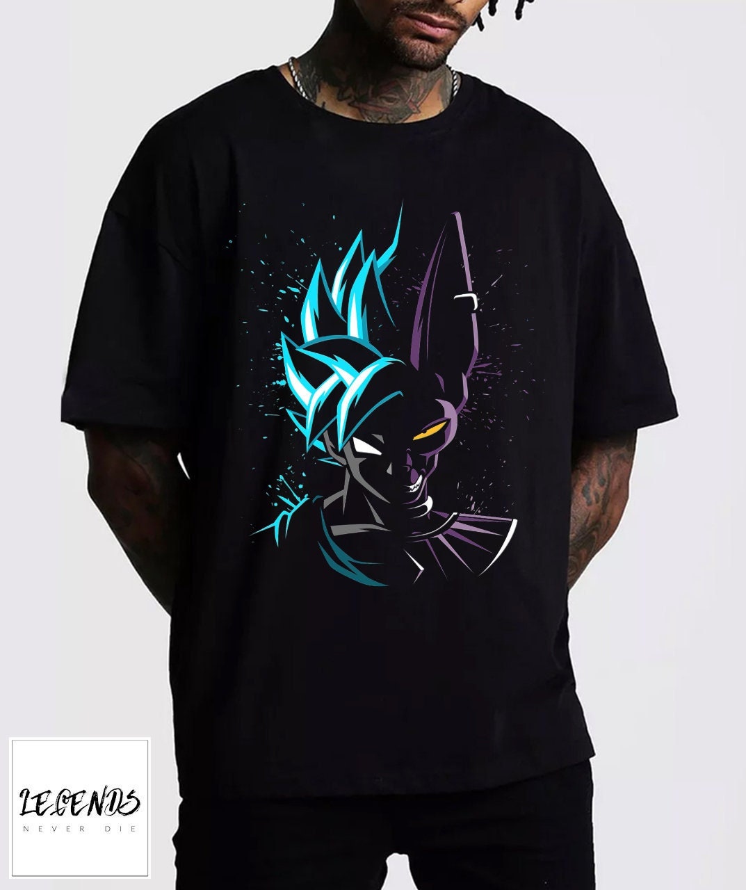 Discover Goku & Beerus Dragon Ball Super Hero DBZ Shirt