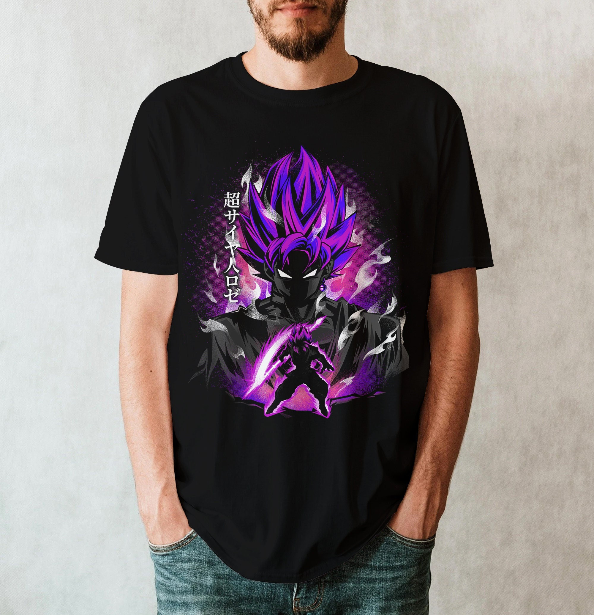 Discover Goku Black Zamasu Vintage DBZ Shirt