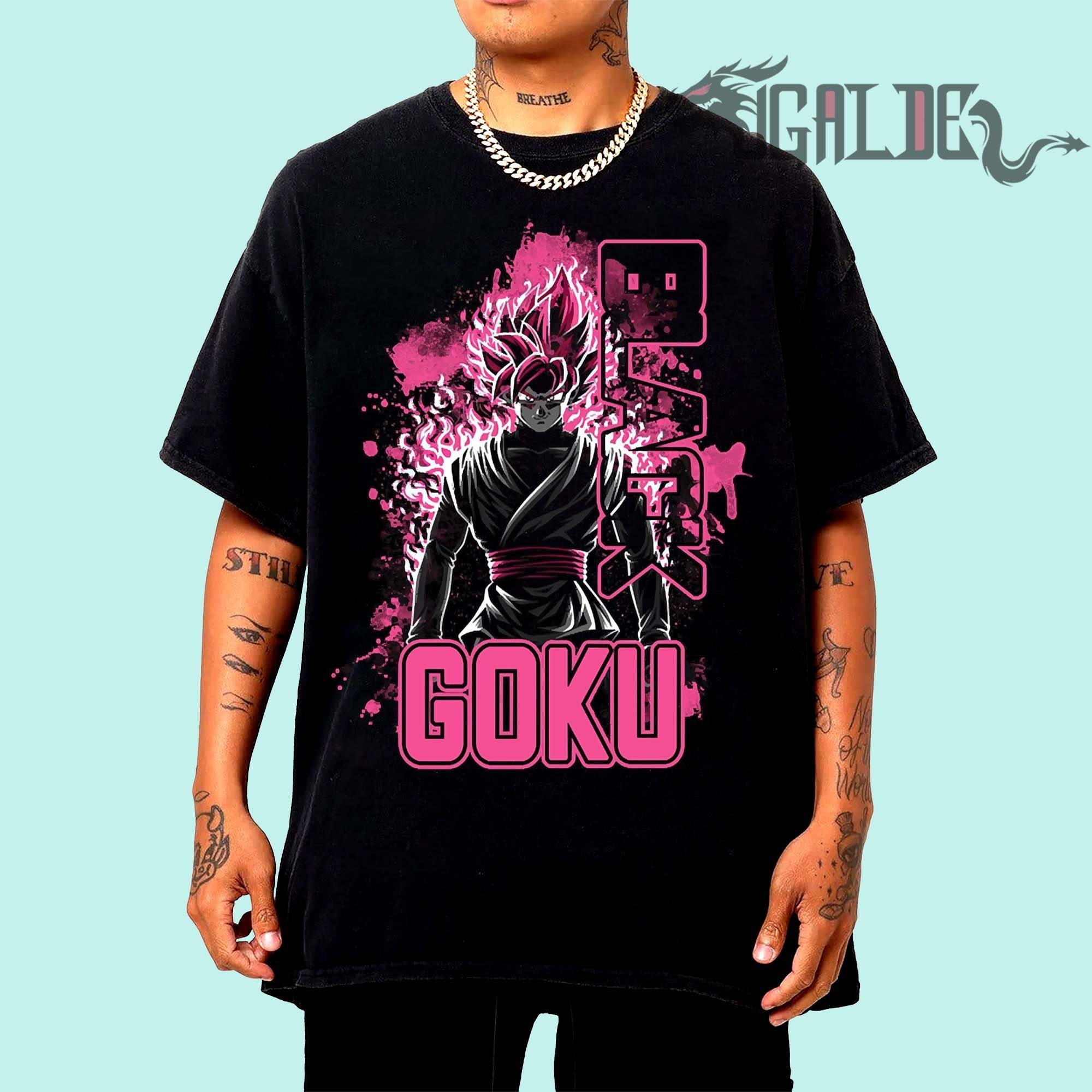 Discover DBZ Goku Rose Vintage Shirt, Super Saiyan T Shirt