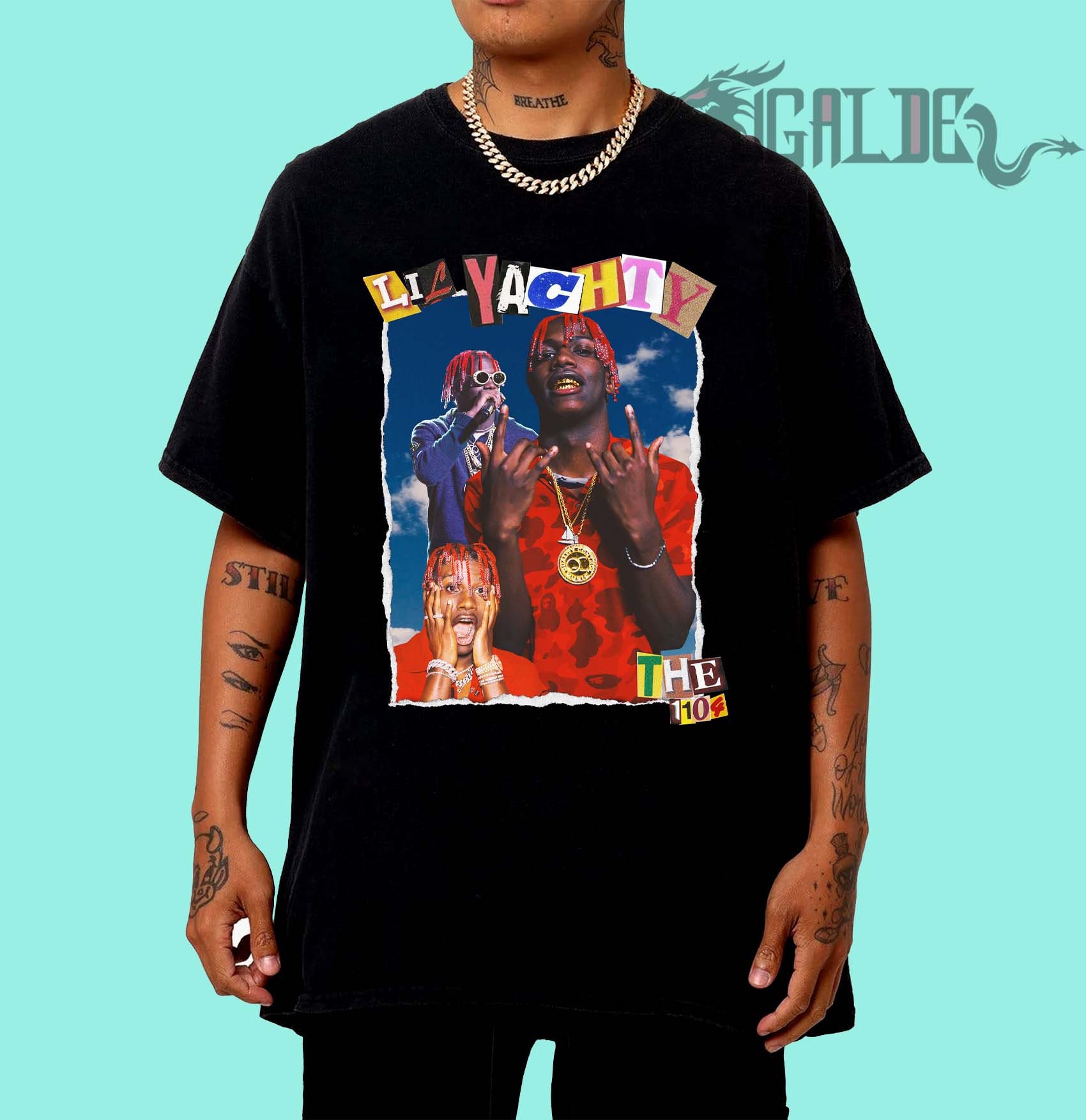 Discover Lil Yachty Vintage 90s Raptee Shirt