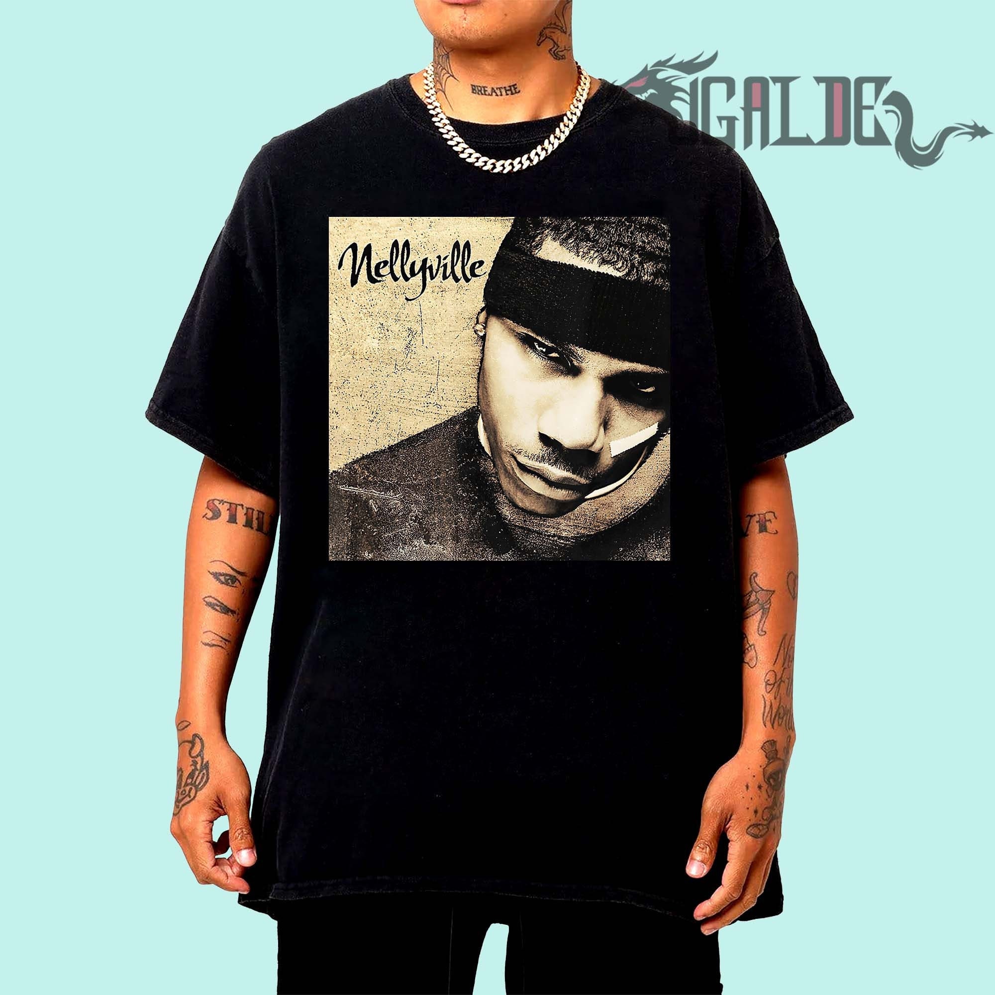 Discover Nelly 90s Vintage T-Shirt, Nellyville Shirt, Cornell Iral Haynes Jr, Ride Wit Me Nelly Shirt