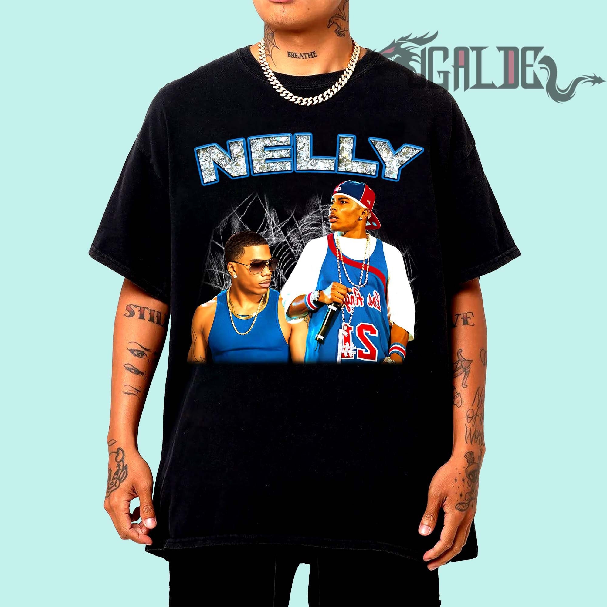 Discover Nelly 90s Vintage T-Shirt, Nellyville Shirt, Cornell Iral Haynes Jr, Ride Wit Me Nelly Shirt