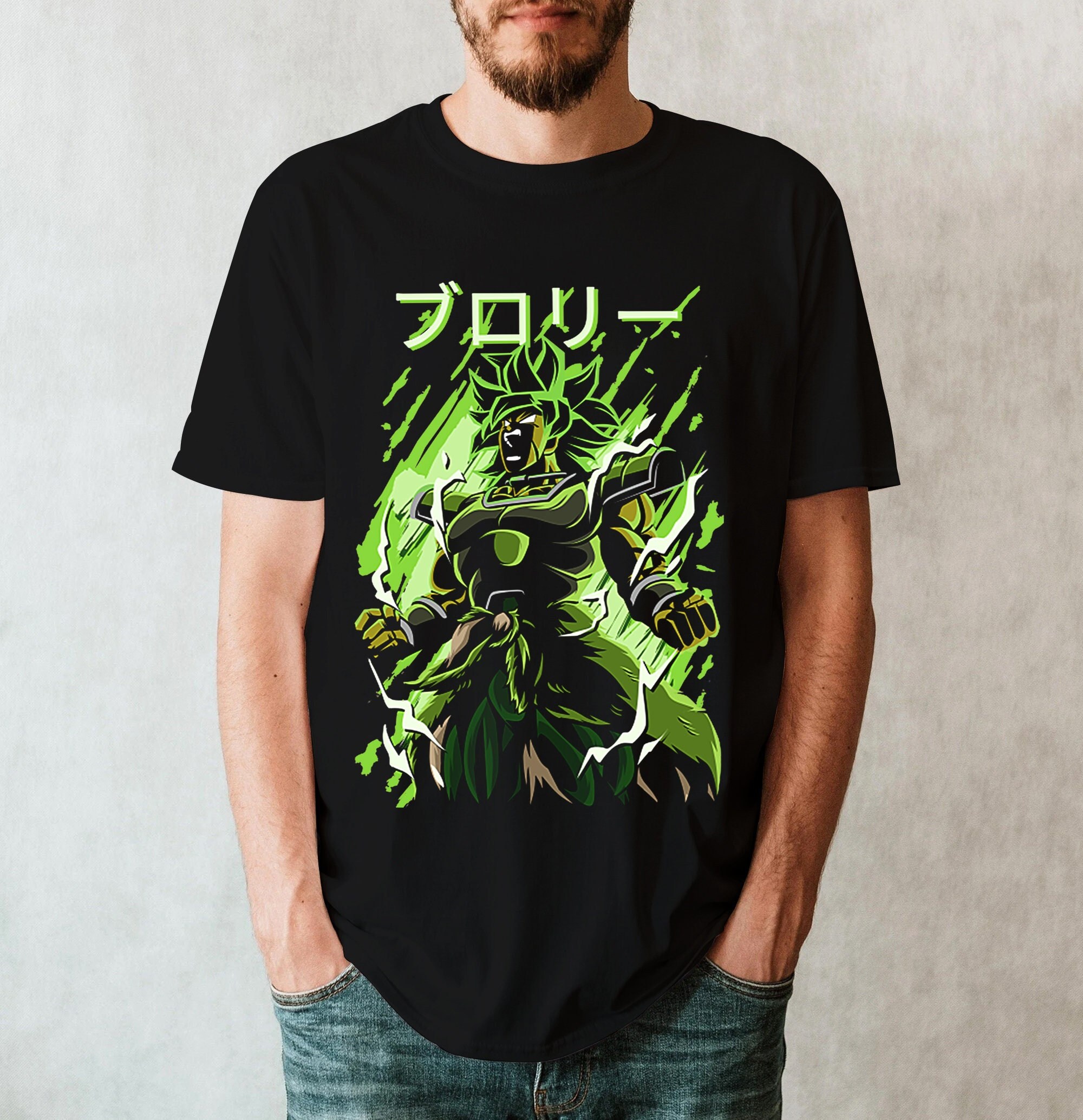 Discover Broly Dragon Ball Super Hero DBZ Shirt, Broly Super Saiyan T Shirt
