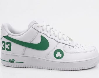 Basketball Inspired Custom Shoes | Green Streetwear Sneakers