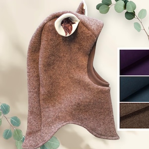 Jeluto - slip-on hat, boiled wool hat in many colors, boiled wool, winter hat