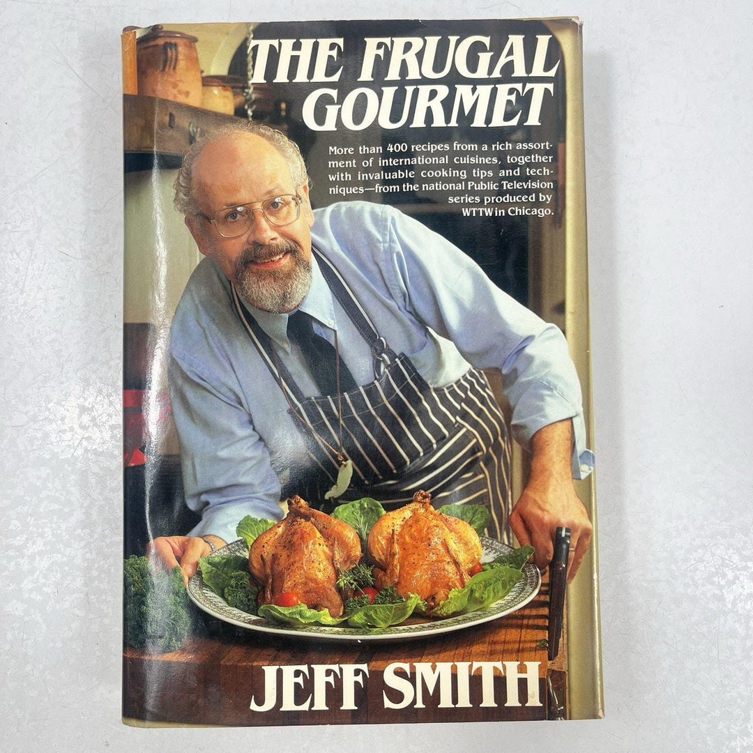 The Frugal Gourmet Hardcover Jeff Smith Culinary - Etsy