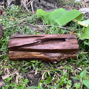 Teak Wood Keepsake Box, Handmade Jewelry/Memory Storage Box, One of a Kind Natural Teak, With Lid, Rustic Home Decor Gift for Him & Her